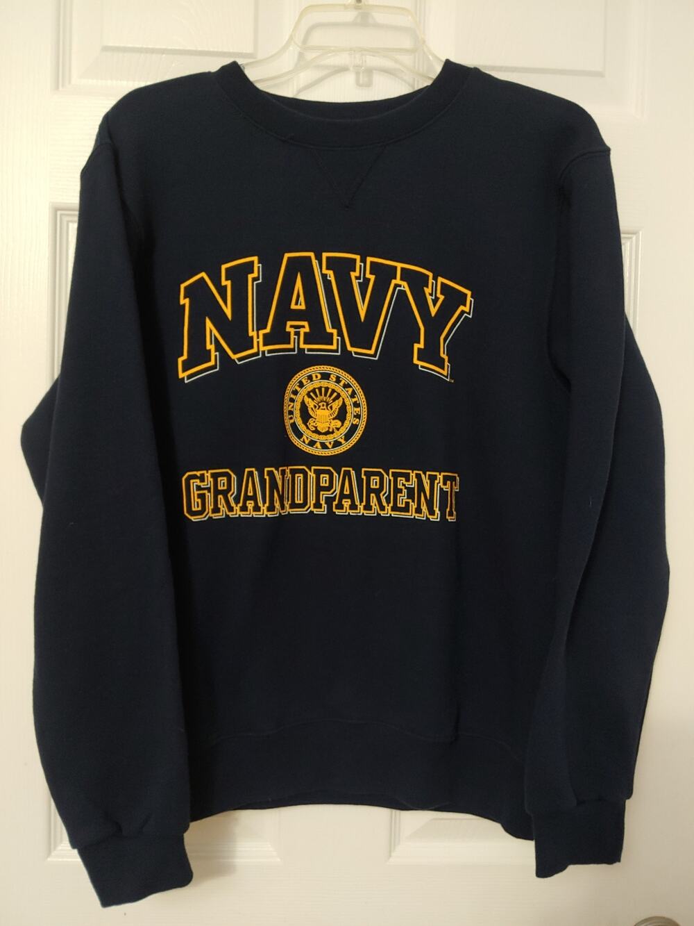 Unisex Soffe Navy Grandparent Sweatshirt sz S
